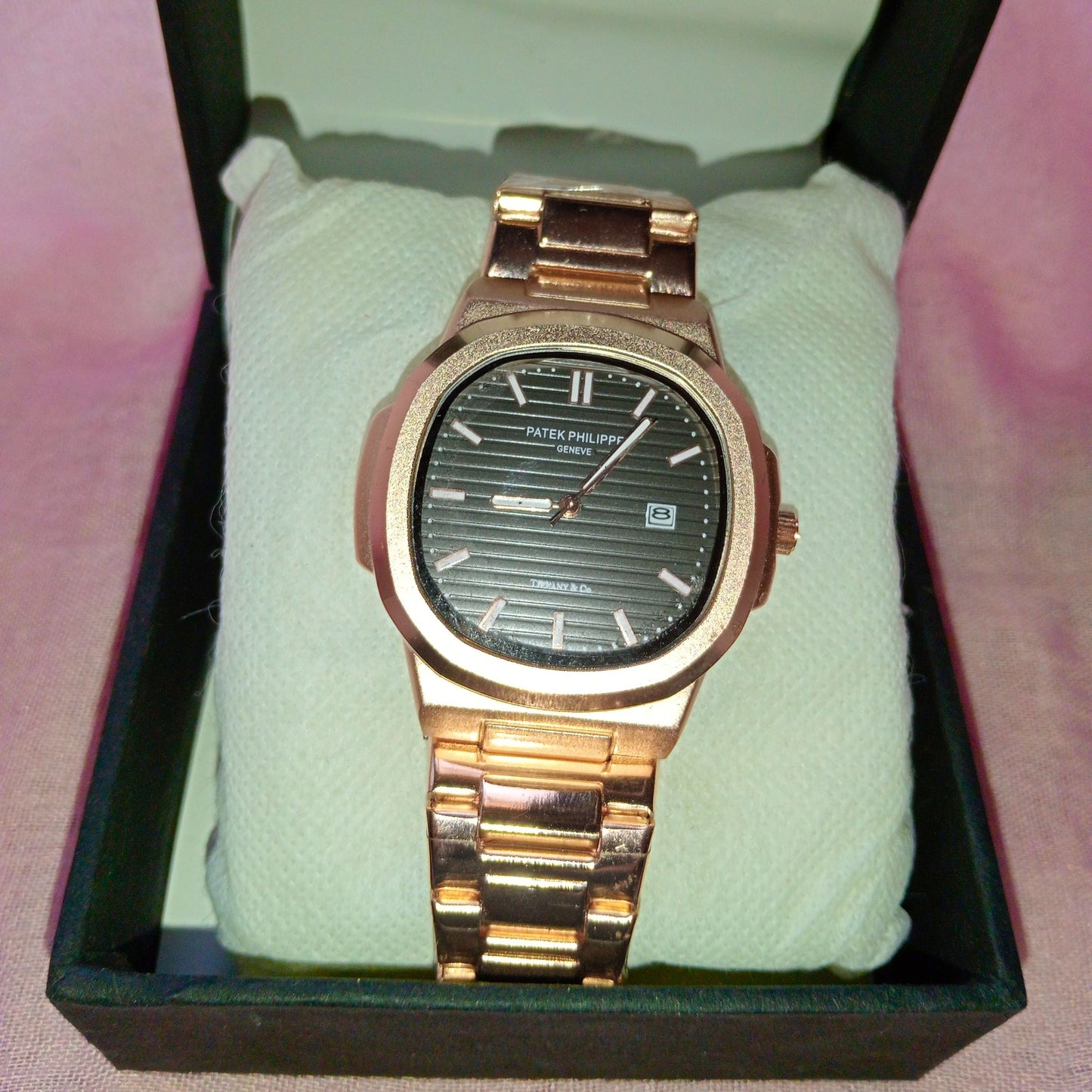 Patek Philippe Geneve Luxury Watch – Dual Tone Steel