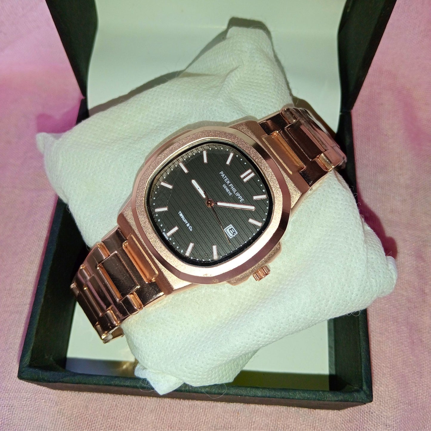 Patek Philippe Geneve Luxury Watch – Dual Tone Steel